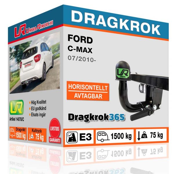 dragkrok ford focus c max dragkrok365.se