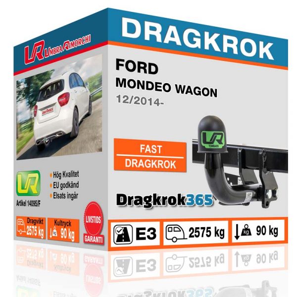 dragkrok ford mondeo kombi dragkrok365.se