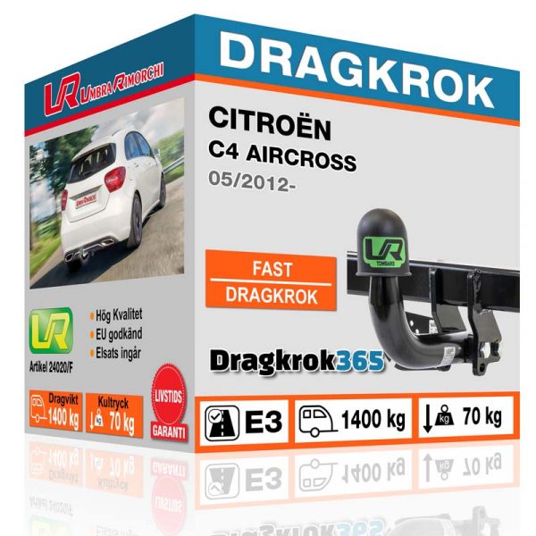 dragkrok c4 aircross dragkrok365.se
