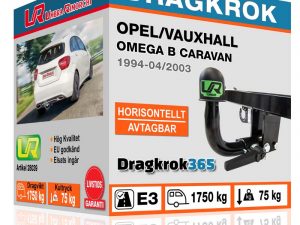 dragkrok till opel omega b köp på dragkrok365.se